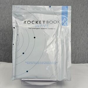 Rocketbook Wave Intelligent Reusable Notebook Microwave Erase Pilot FriXion Pen